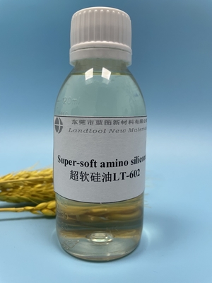 Líquido amino del aceite de silicón, Handfeel liso y grueso del silicón funcional amino para las telas
