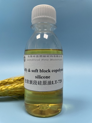 Aceite de silicón de Pale Yellow Transparent Weak Cationic PH8.0