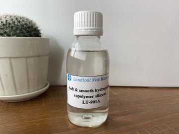 Suavizador líquido transparente del silicón de la función multi para la tela hecha punto algodón el 45%
