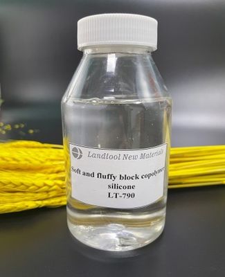 Contenido activo sintético del copolímero de bloque del silicón de la fibra el 68%
