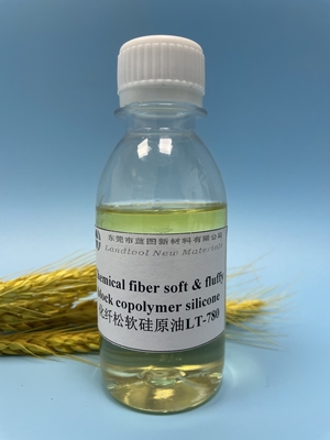 Suavidad de la fibra química del 65% pH 7.5-8.5 y silicón mullido del copolímero de bloque