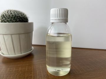 Líquido viscoso transparente amarillo claro del suavizador del silicón de la tela de los suéteres