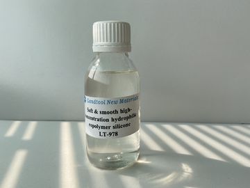 El suavizador hidrofílico catiónico débil del silicón comunica el tacto sedoso liso estupendo