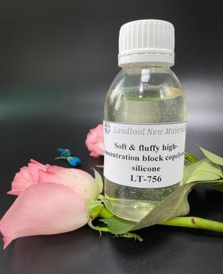 Aceite de silicón ternario del bloque, pequeño suavizador de la tela del silicón del peso molecular