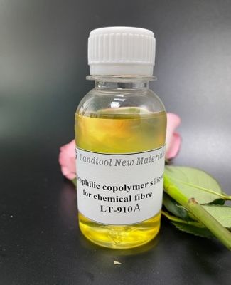 Silicón hidrofílico del copolímero del 75%, acabado de la sustancia química de la fibra sintética de materias textiles