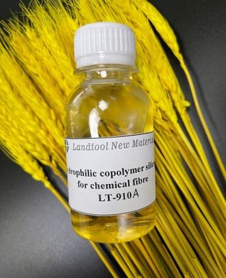 Silicón hidrofílico del copolímero del 75%, acabado de la sustancia química de la fibra sintética de materias textiles
